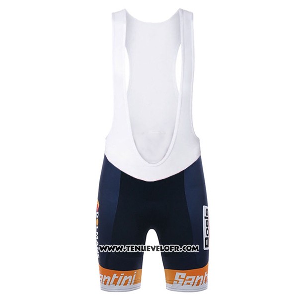 2017 Maillot Ciclismo Femme Damen Boels Dolmans Orange Manches Courtes et Cuissard